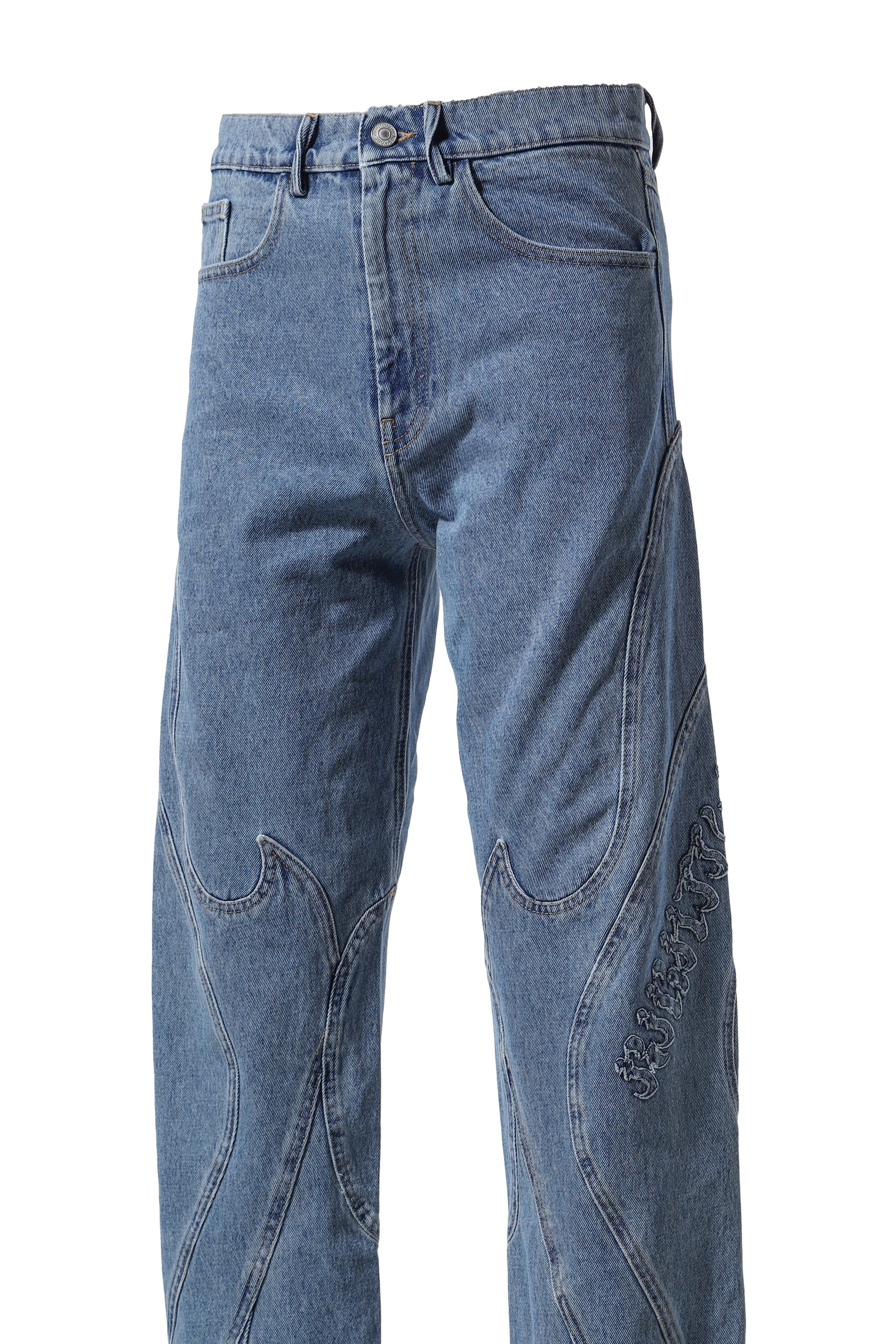 RIDER DENIM PANTS / BLU - 8