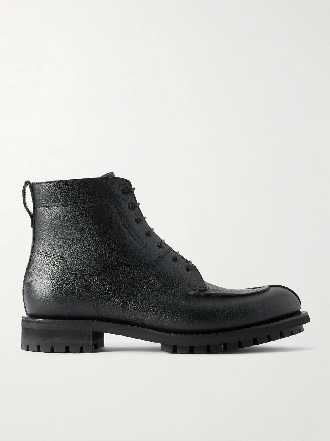 New Oslo Full-Grain Leather Lace-Up Boots - 1