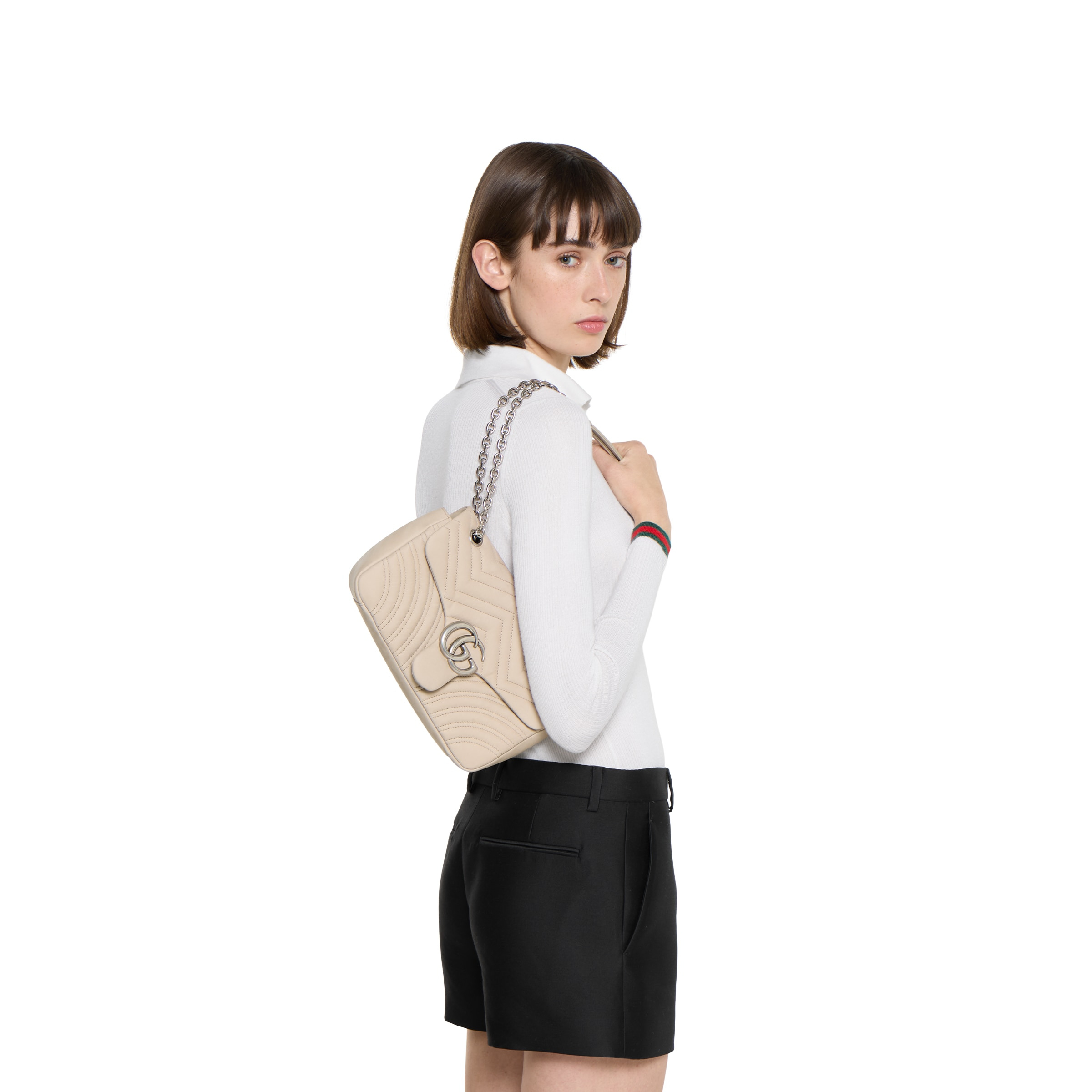 GG Marmont medium shoulder bag - 3