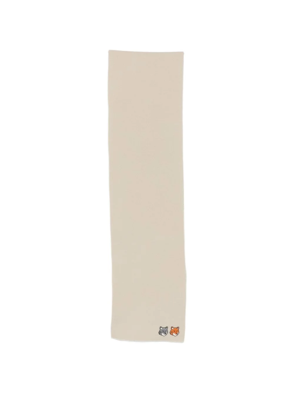 double Fox Head patch scarf - 1