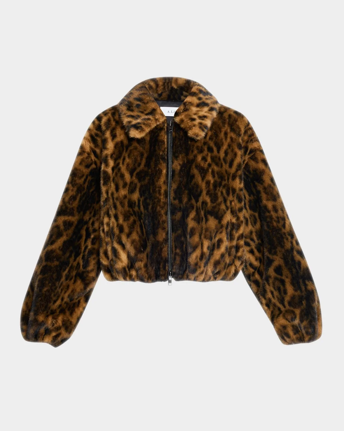 Esme Leopard Faux Fur Jacket - 1