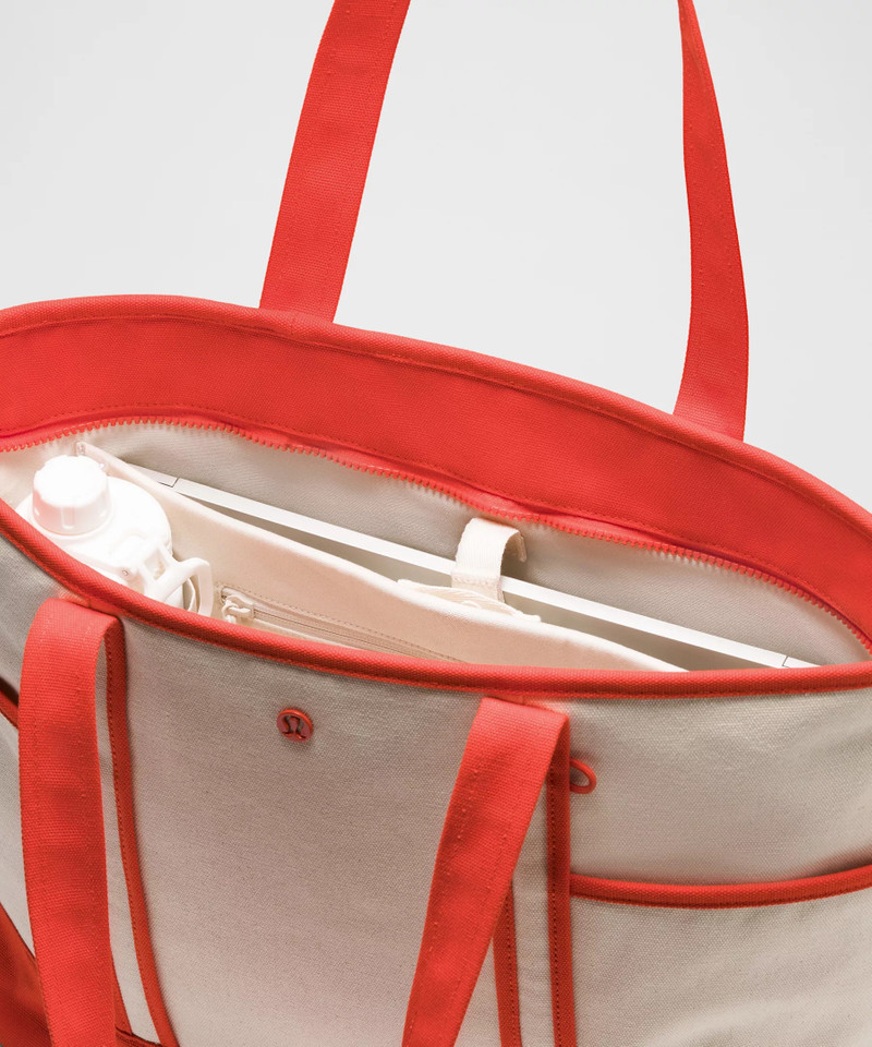 Daily Multi-Pocket Zip-Top Tote Bag 18L 5