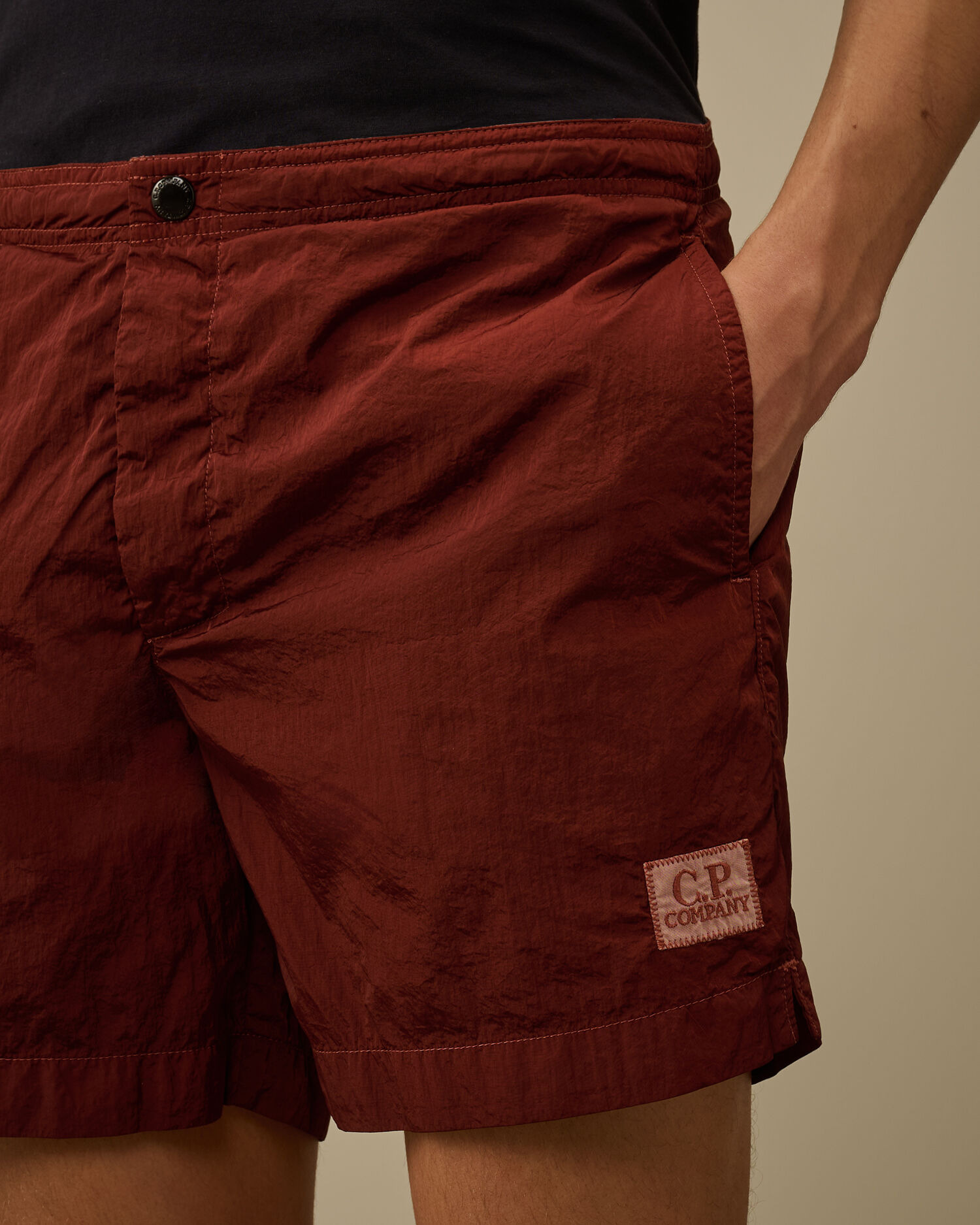 Chrome-E Buttoned Swim Shorts - 5