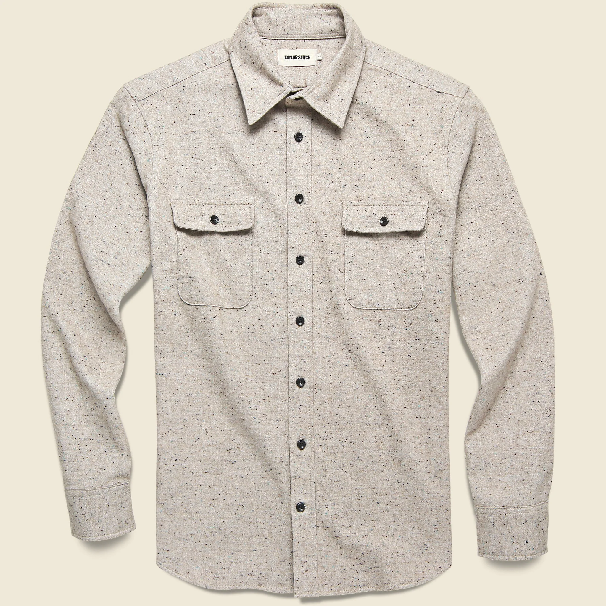 Yosemite Shirt - Oat Donegal - 1