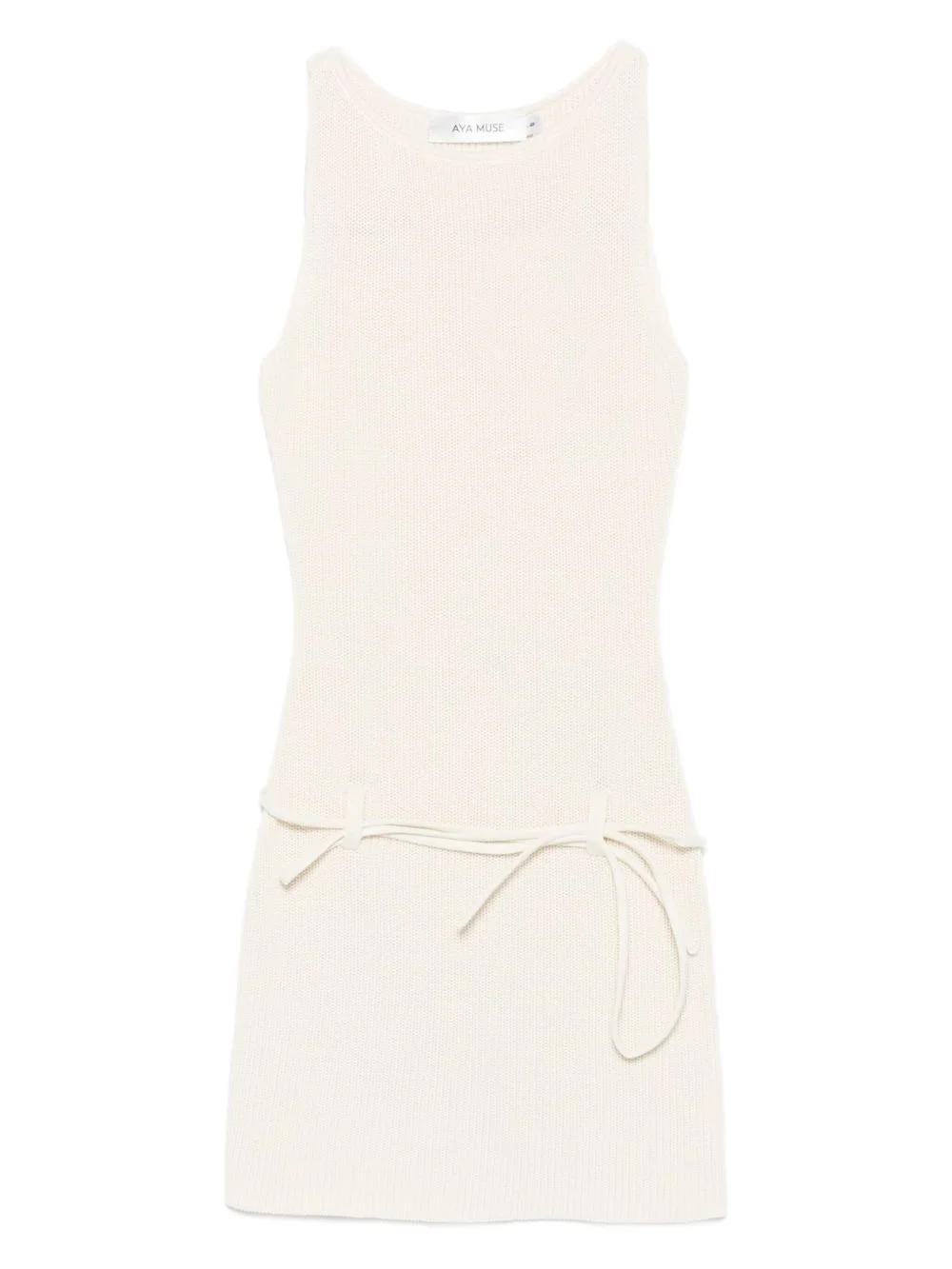 Zeal belted ribbed mini dress - 1