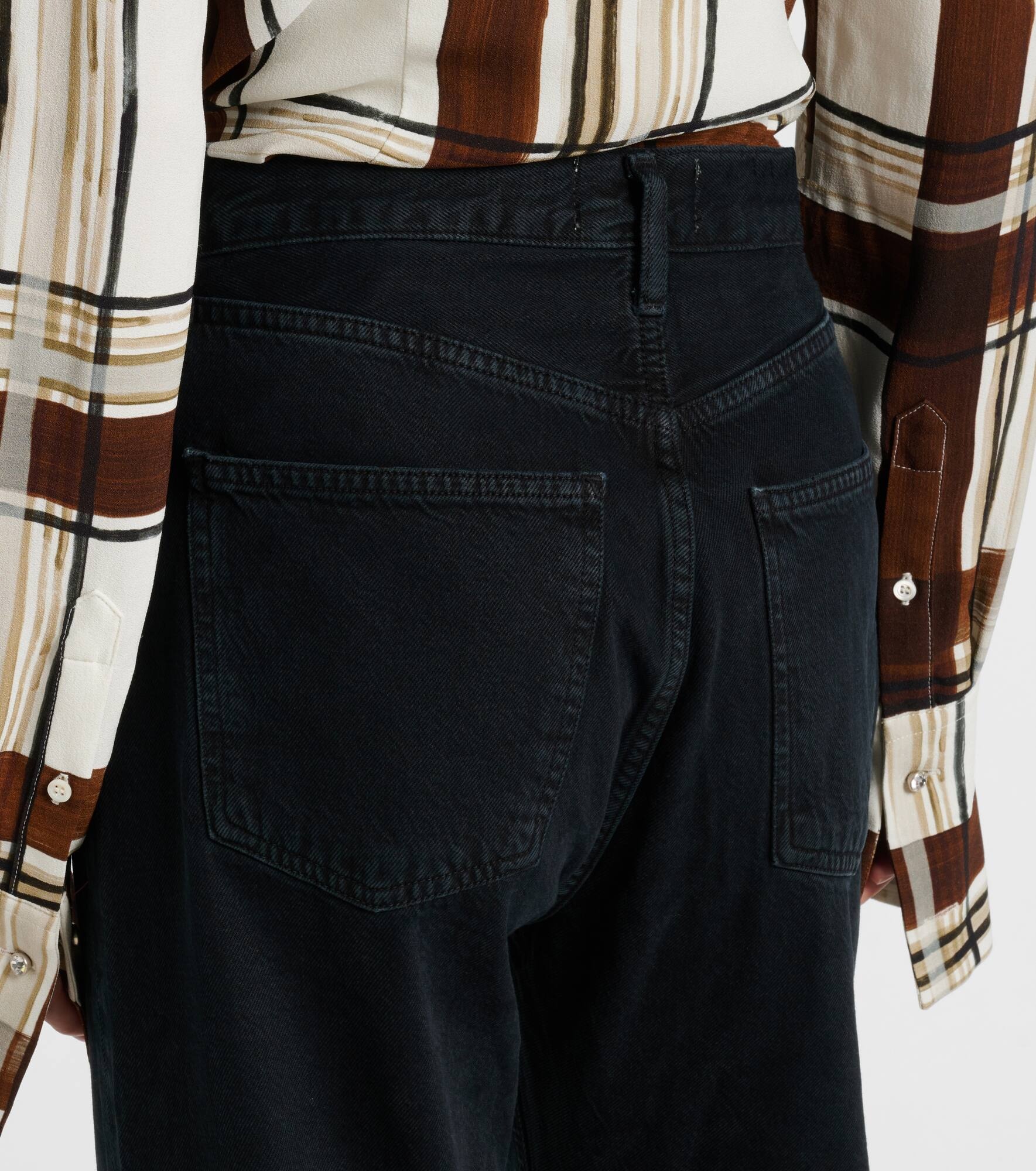 '90s Pinch Waist high-rise straight jeans - 6
