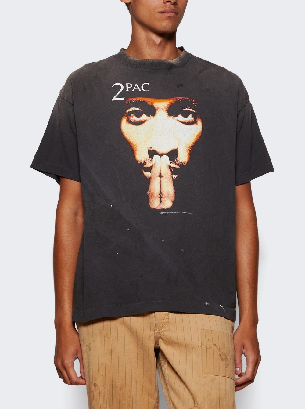 X 2pac Tee Black - 3