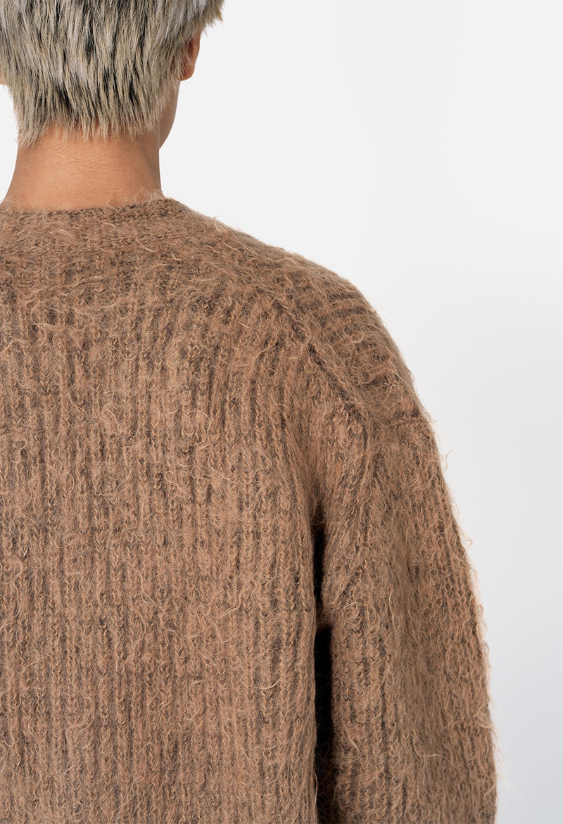 WOOL MOHAIR CARDIGAN 6