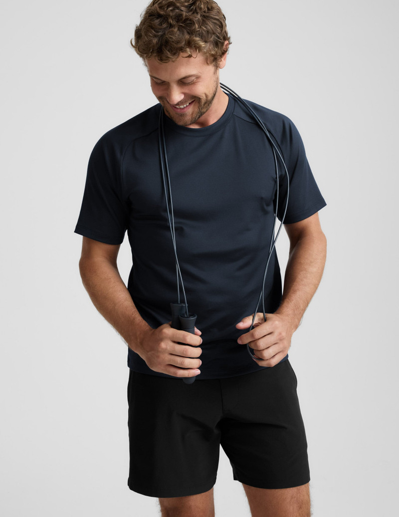 BEYOND YOGA All In Active Men's Tee outlook