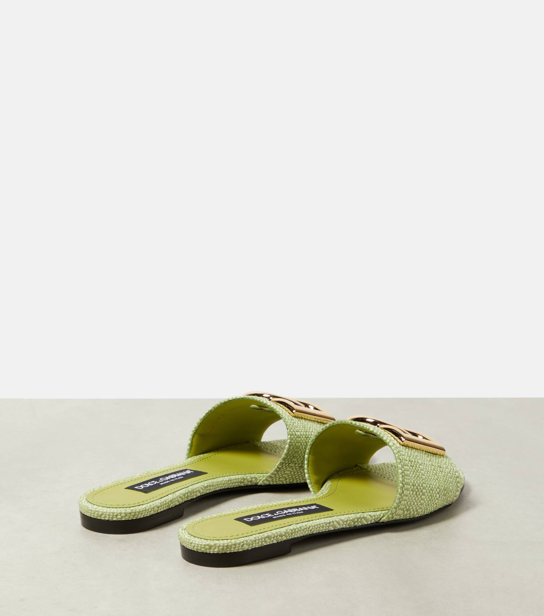 Logo raffia slides - 3