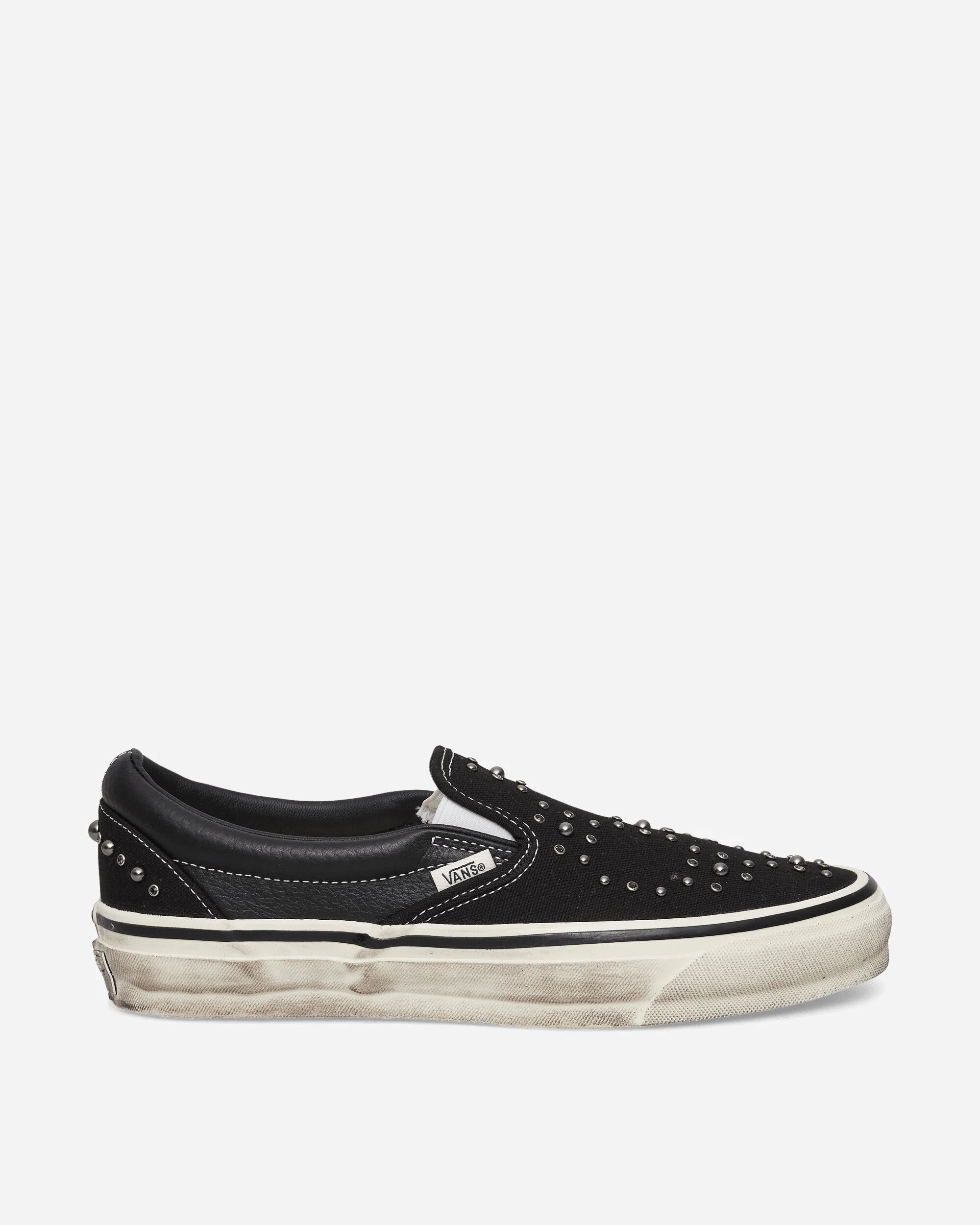 Premium Classic Slip-On Pearlized Sneakers Black - 1