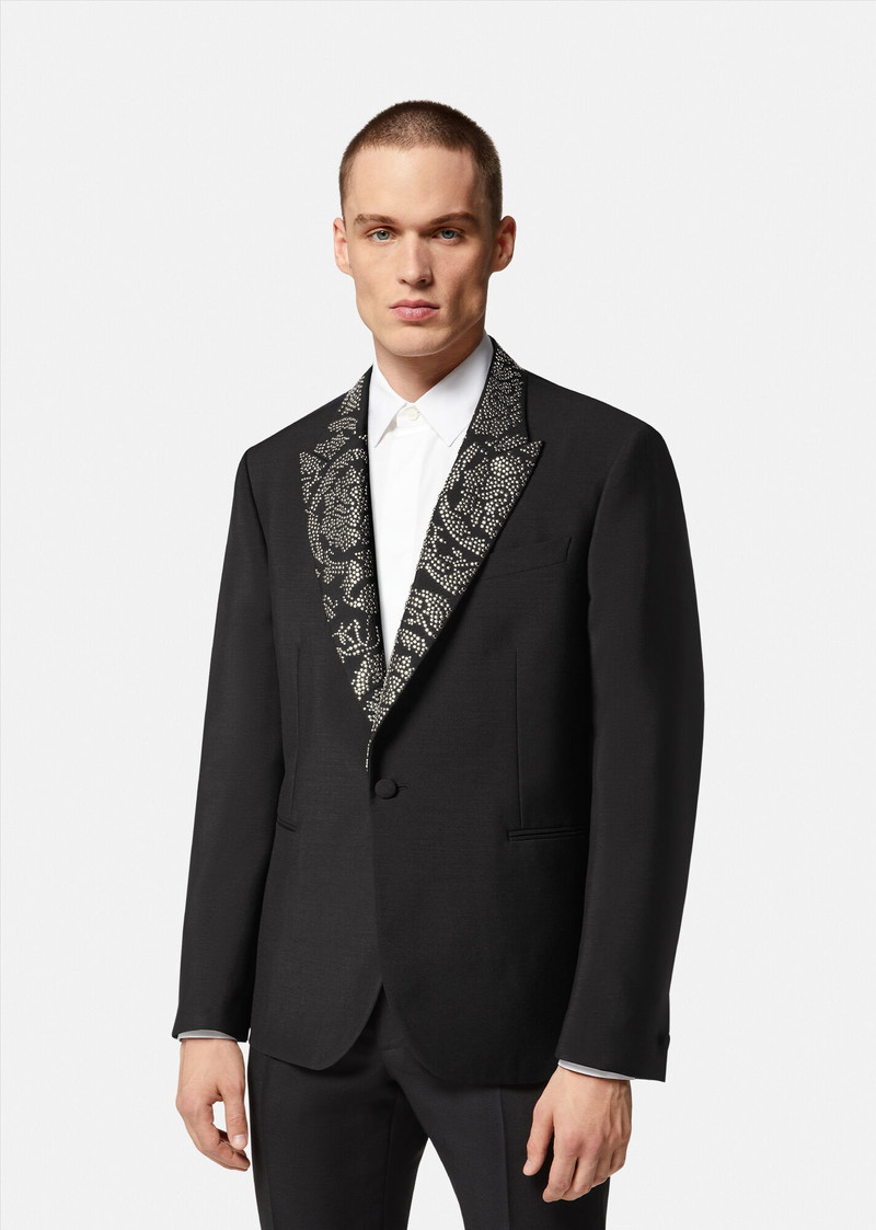 Studded Barocco Silhouette Blazer 3