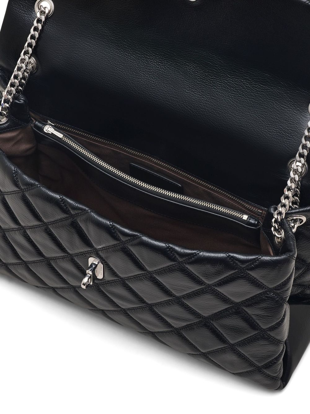 The XL Quilted Dual shoulder bag - 7