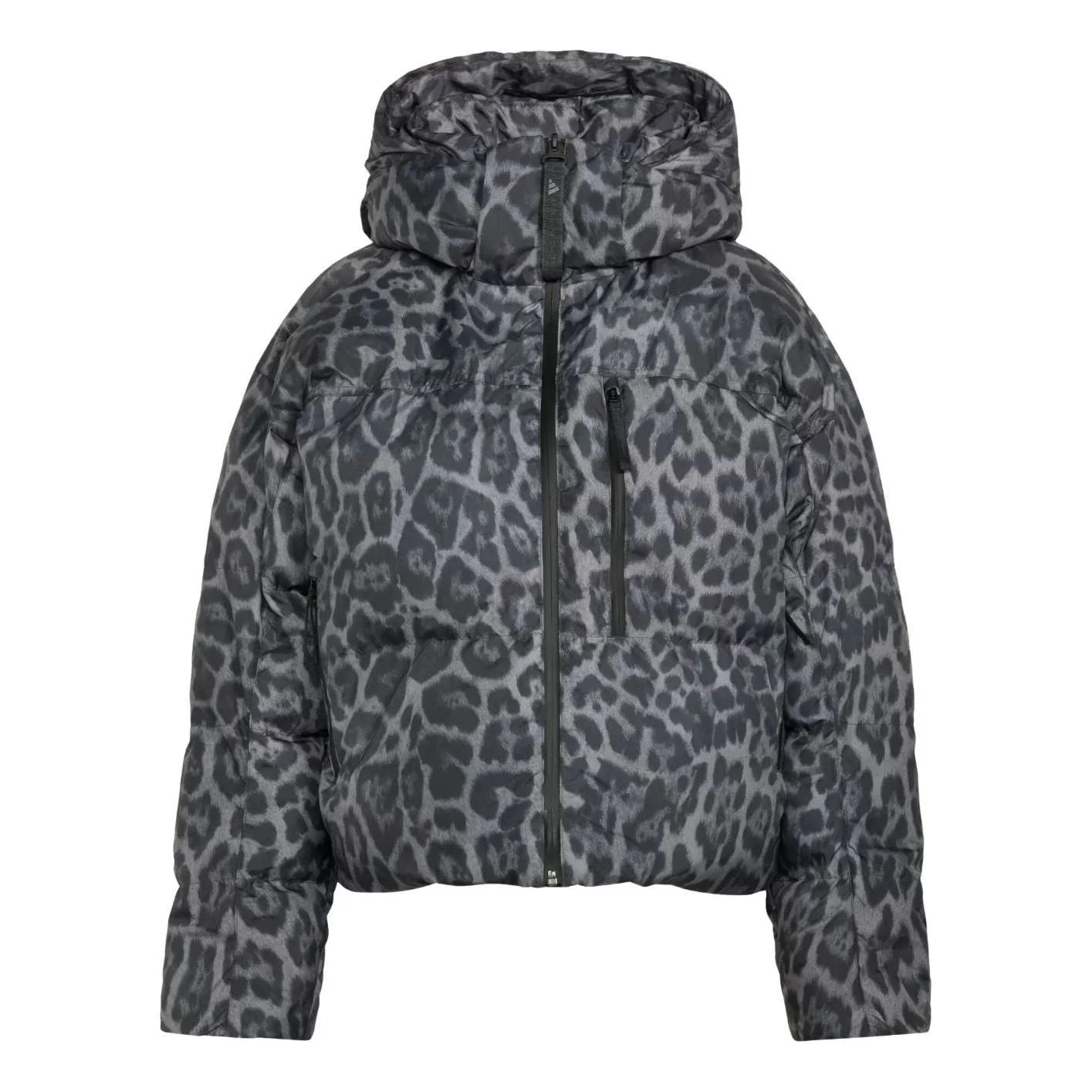(WMNS) adidas by Stella McCartney Short Padded Printed Winter Jacket Asia Sizing 'Dove Grey Carbon' - 1