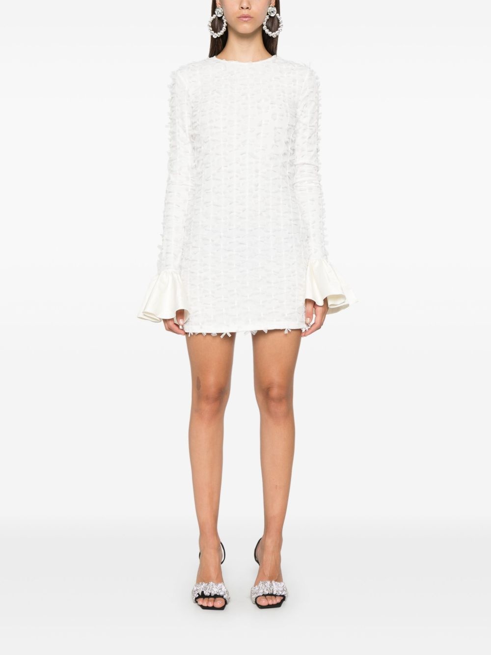 bow mini dress - 2