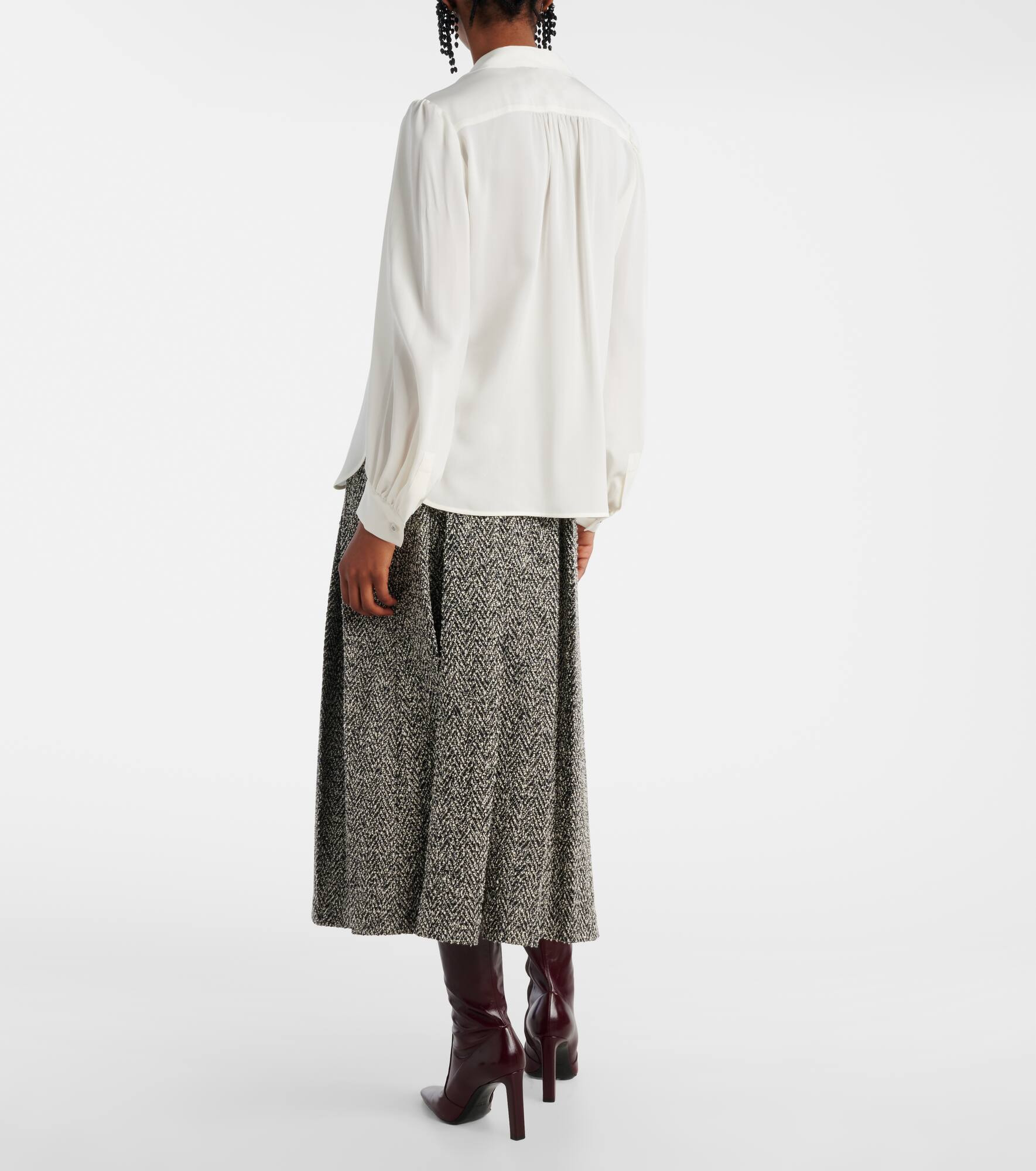Melania silk blouse - 3