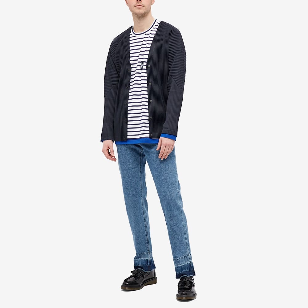 Comme Des Garcons Homme Long Sleeve Stripe Tee - 6