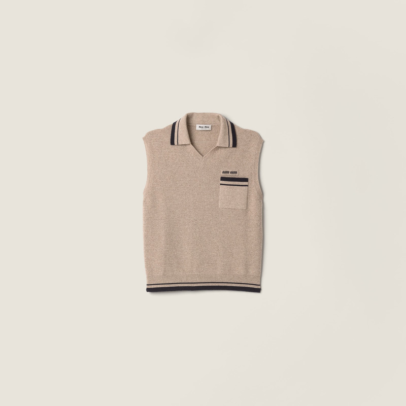Cashmere vest 1