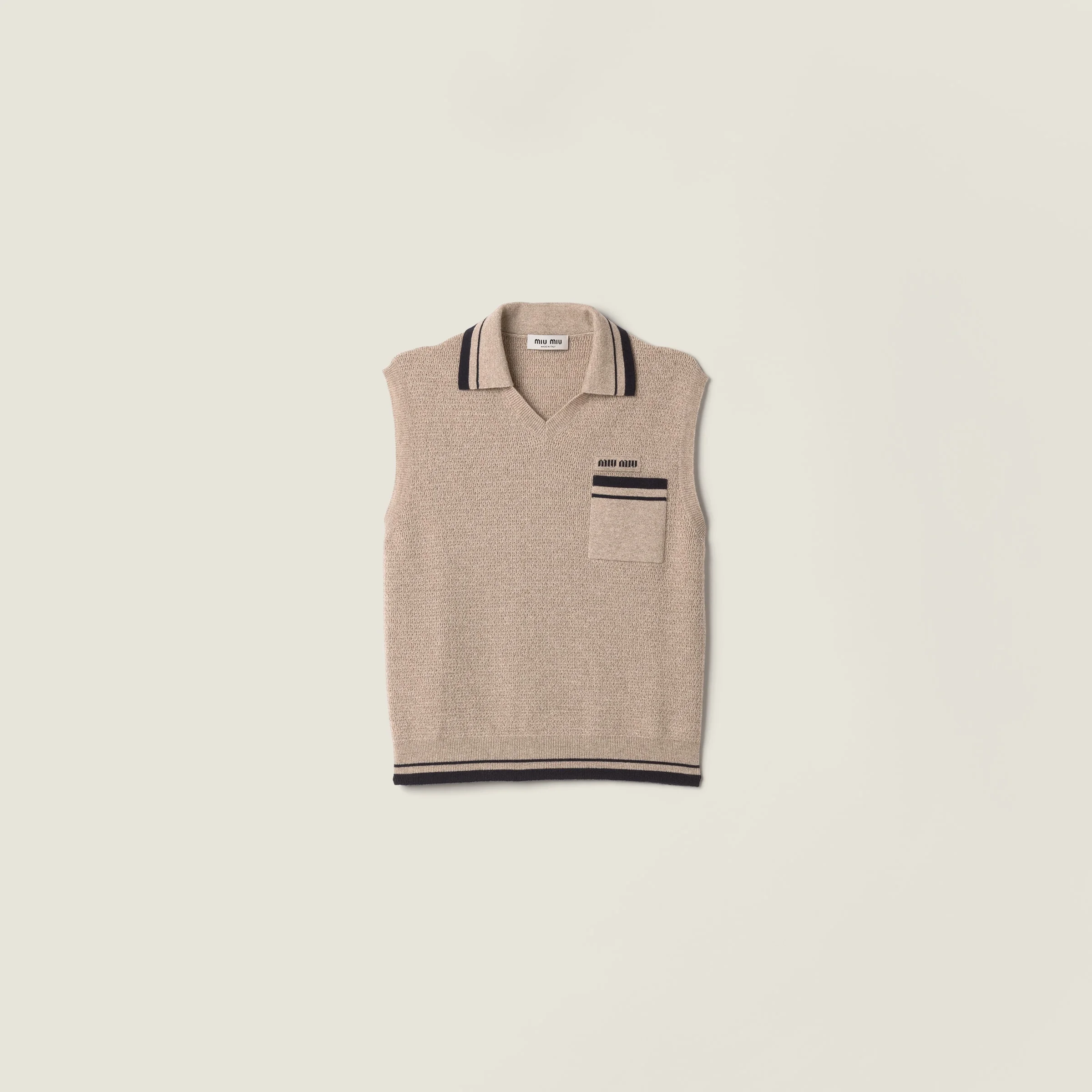 Cashmere vest - 1