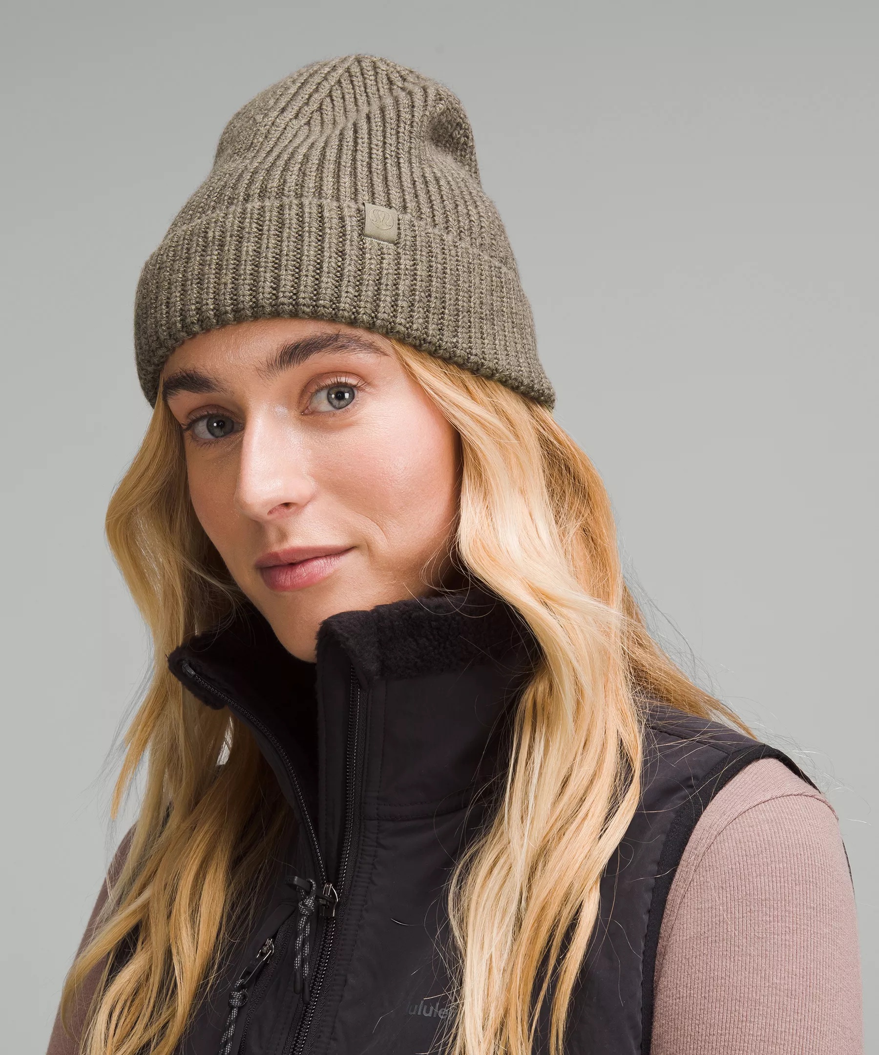 Close-Fit Wool-Blend Ribbed Knit Beanie - 2