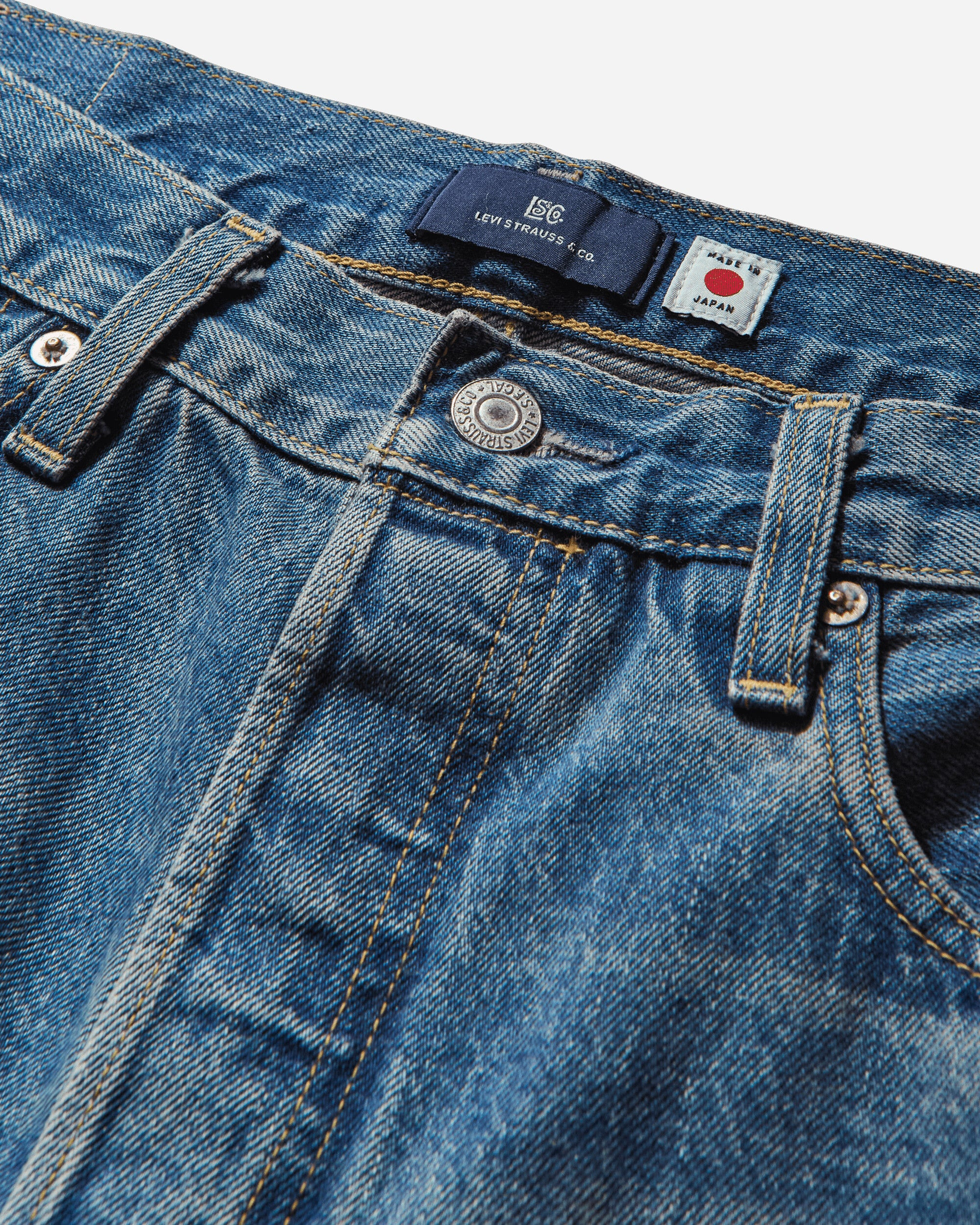 Men's Blue Tab 1980s 501 Jeans Blue - 4