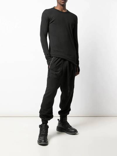 Boris Bidjan Saberi drop crotch sweatpants outlook