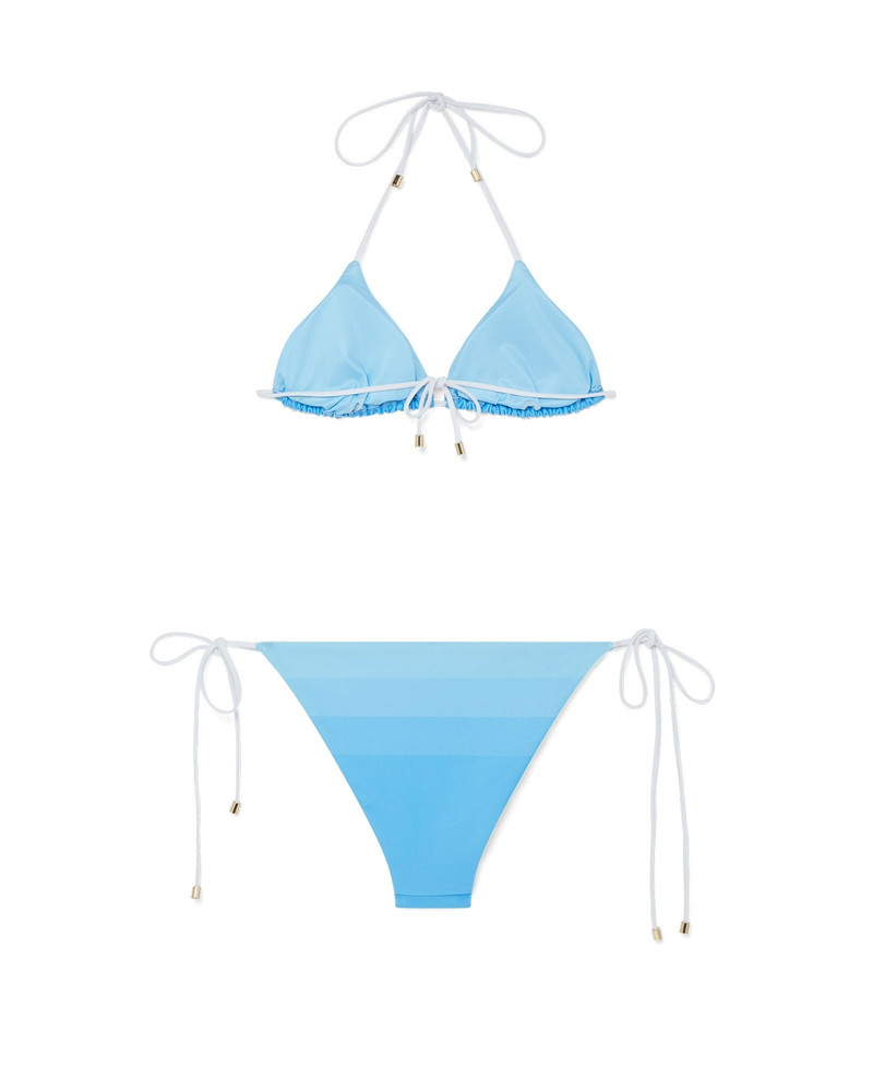CASABLANCA Blue Gradient Bikini Set outlook