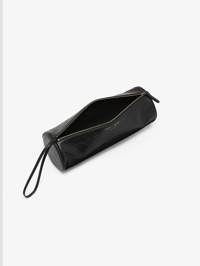 Silo Clutch in Shiny Calf 5