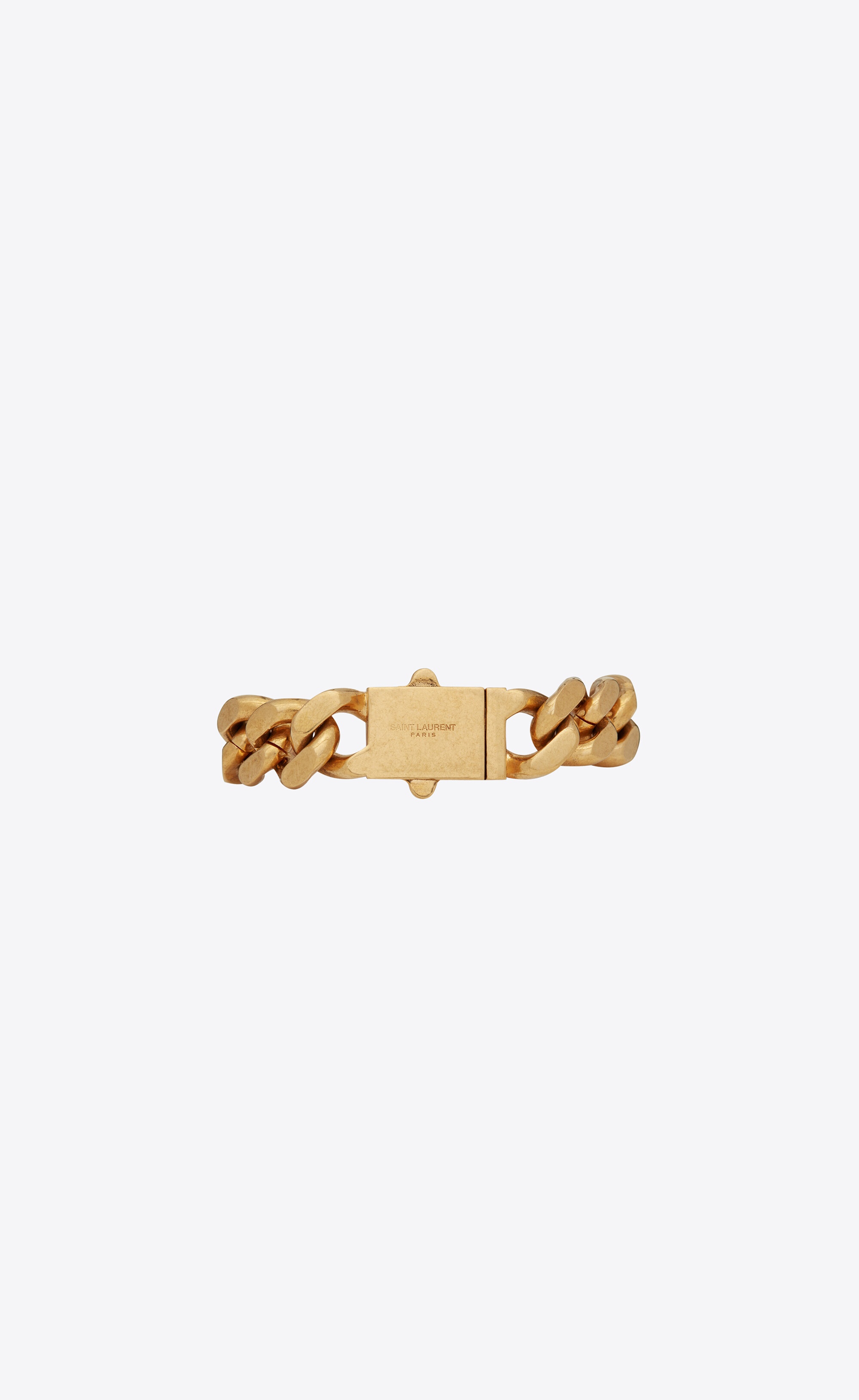 two-tone chain bracelet in metal - 1