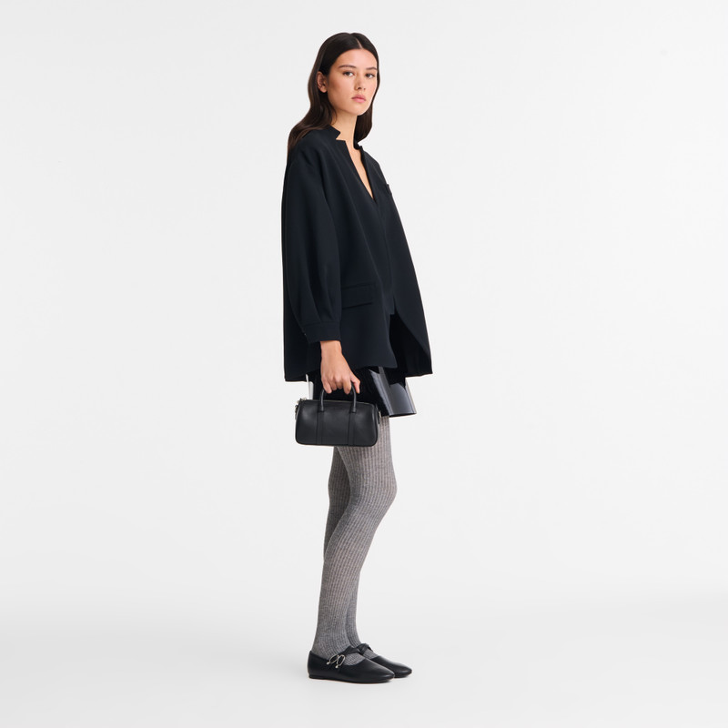 Longchamp Daylong S Handbag Black - Leather outlook
