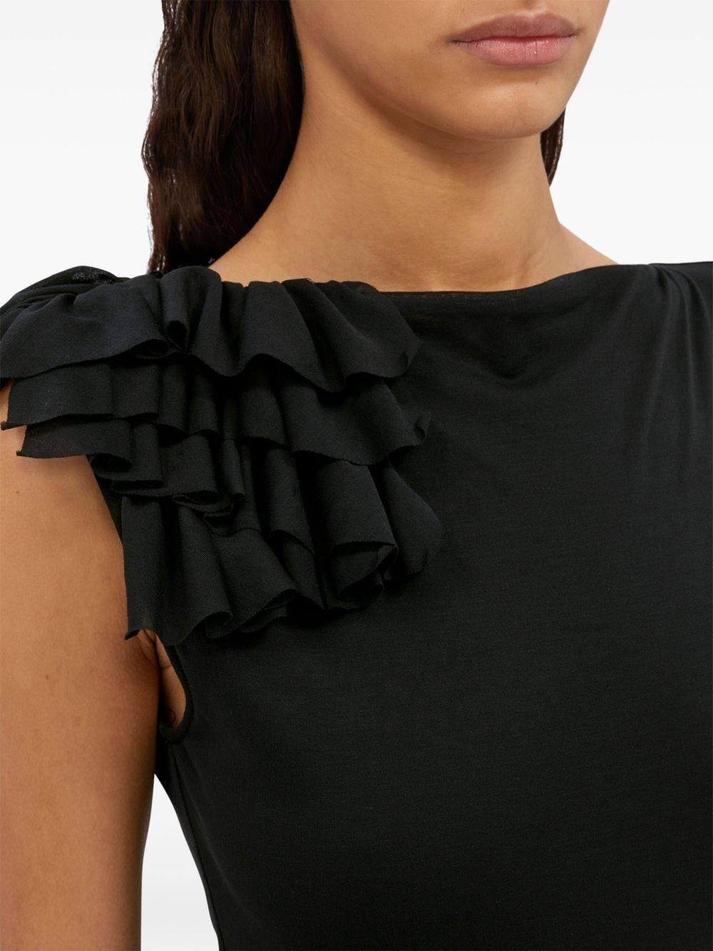 ruffle-detailing body - 5
