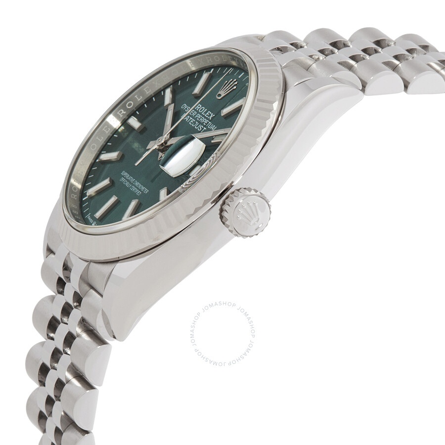 Rolex Datejust 36 Mint Green Dial Automatic Men's Jubilee Watch M126234-0051 - 2
