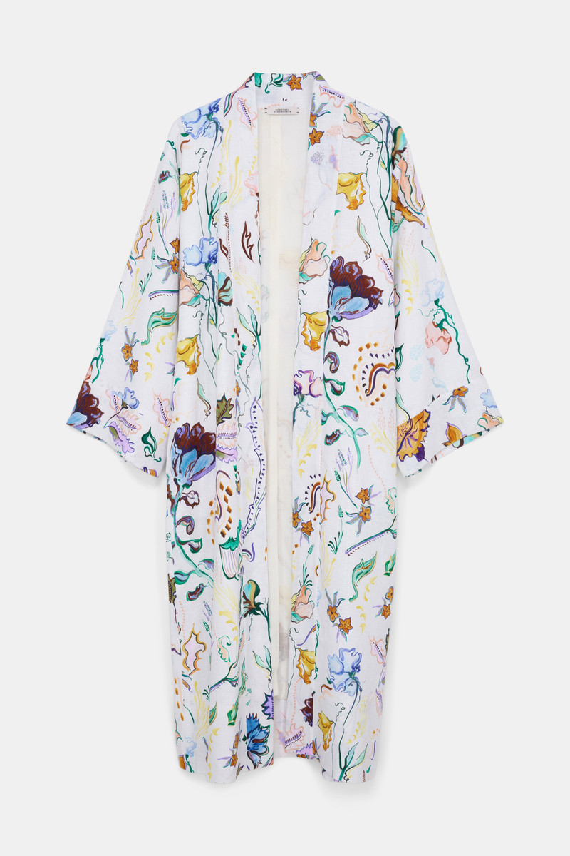 DOROTHEE SCHUMACHER FLORAL POWER coat outlook