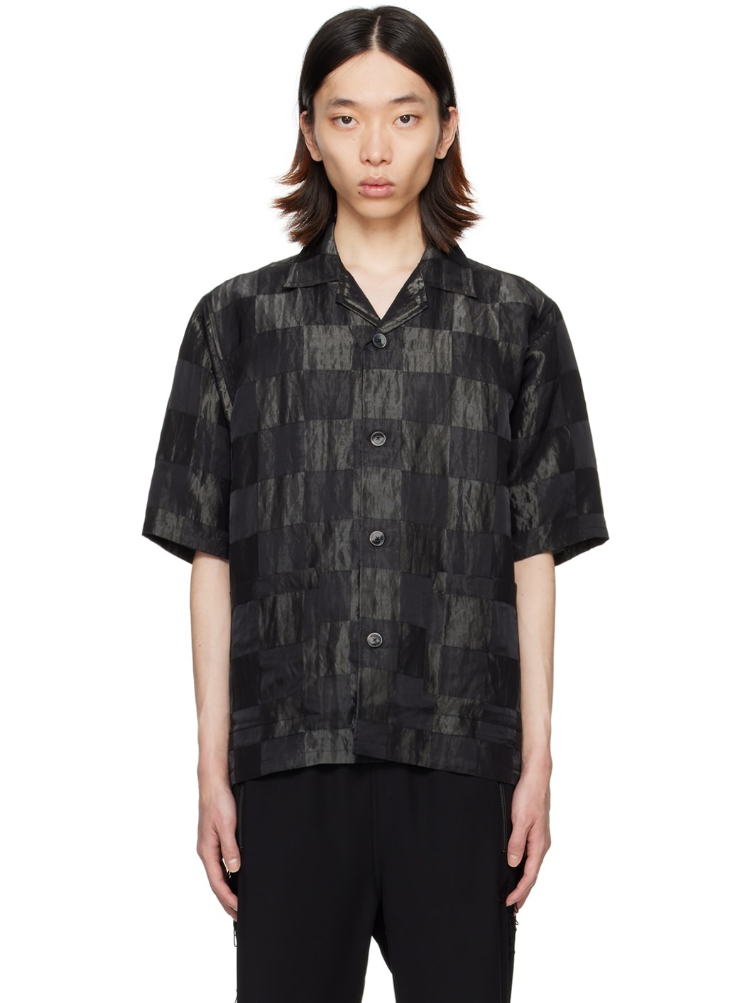 Black Cabana Shirt - 1