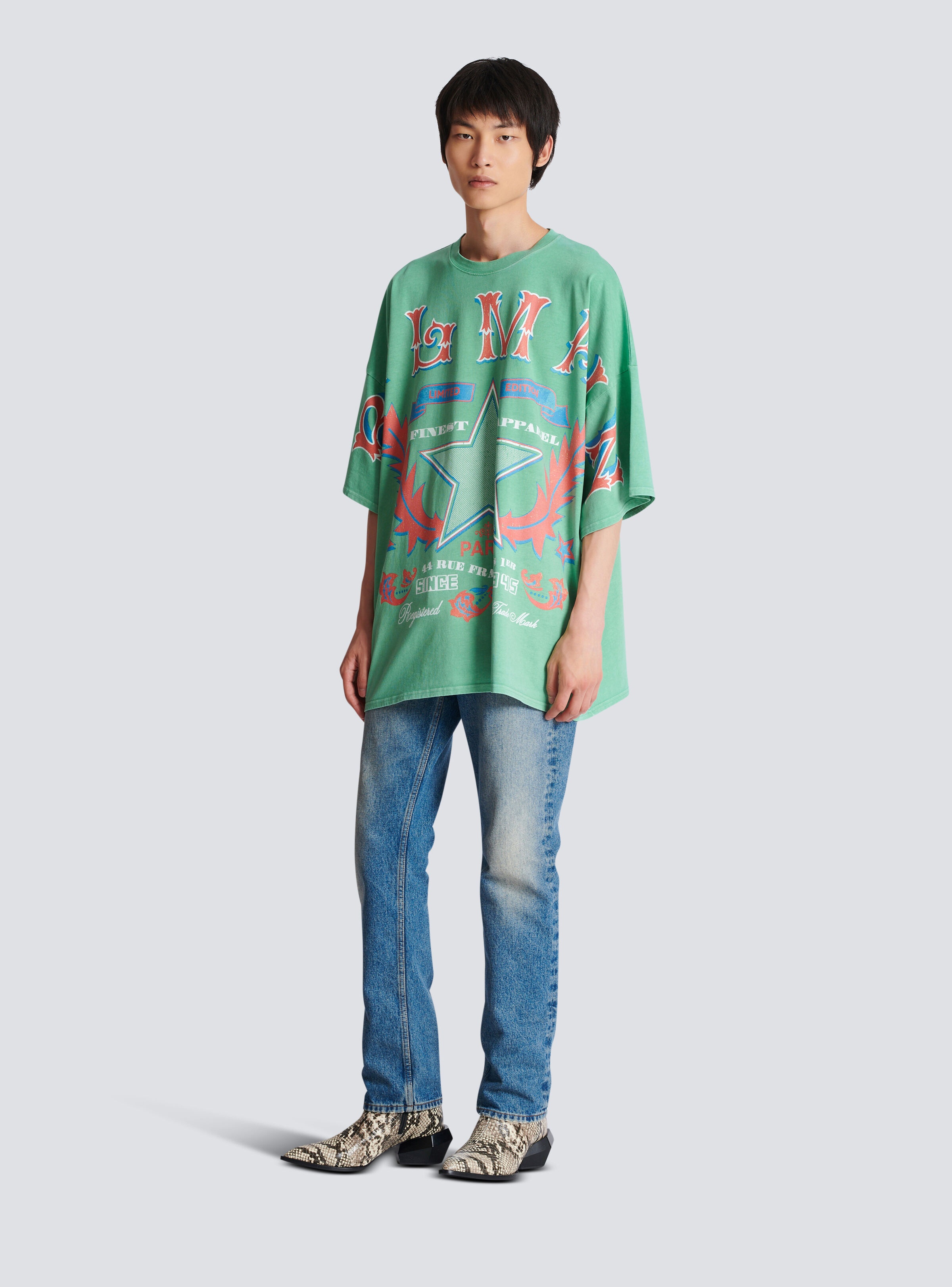 Balmain Western T-shirt - 2