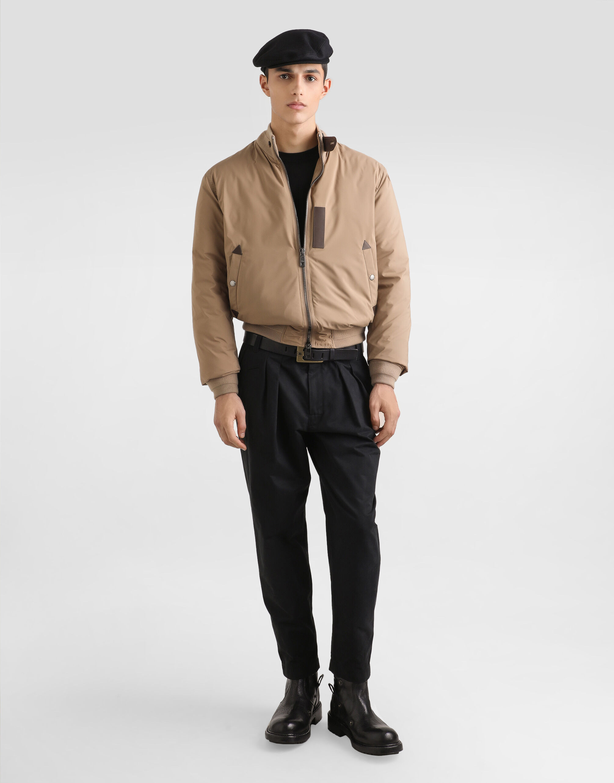 Padded satin jacket - 2