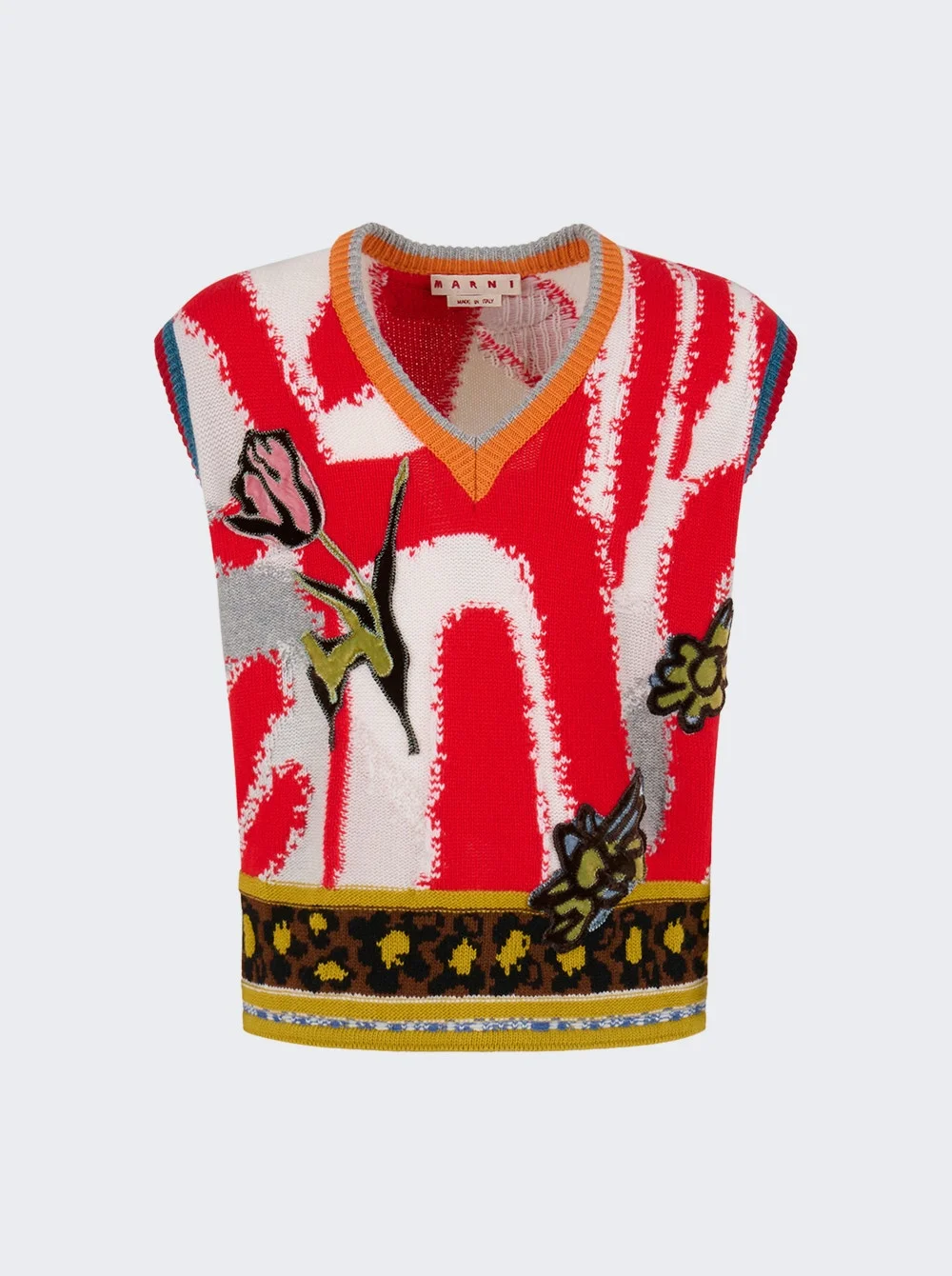 X Slawn And Soldier Wool Sweater Glass - 1