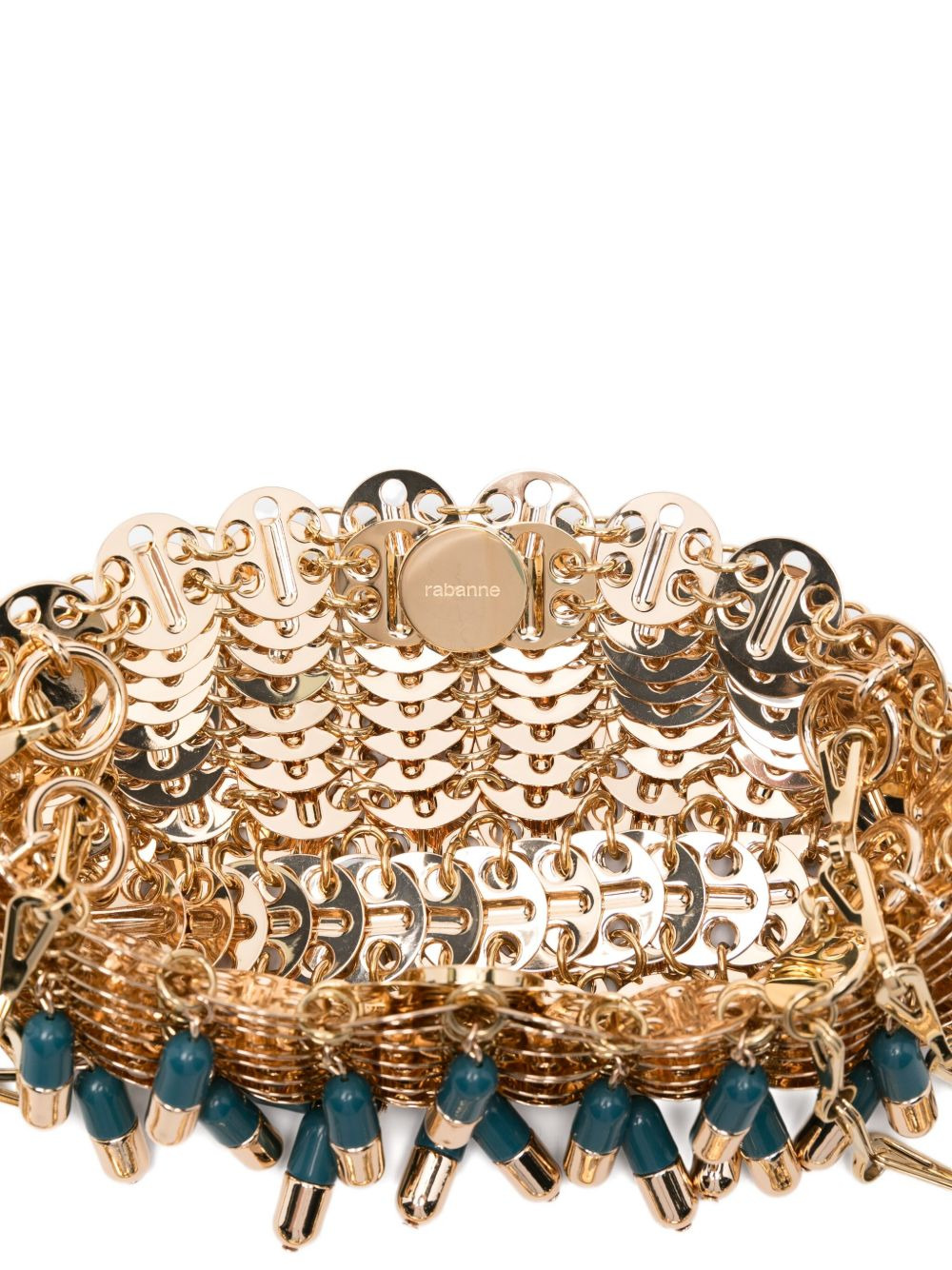 pill-charm chain shoulder bag - 4