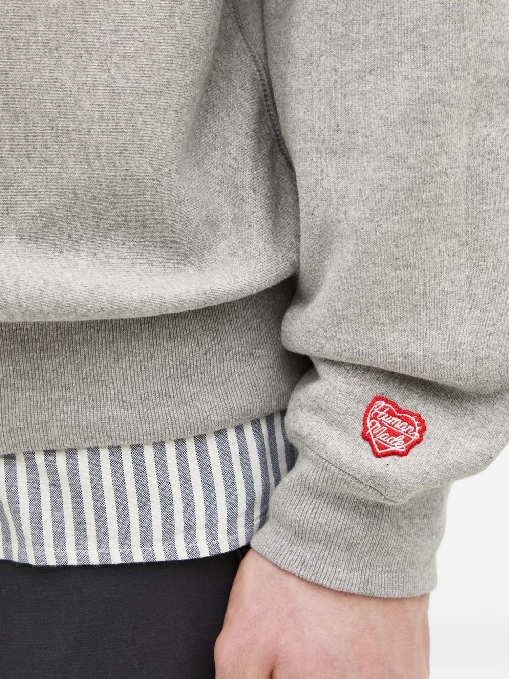 heart-logo sweatshirt - 4