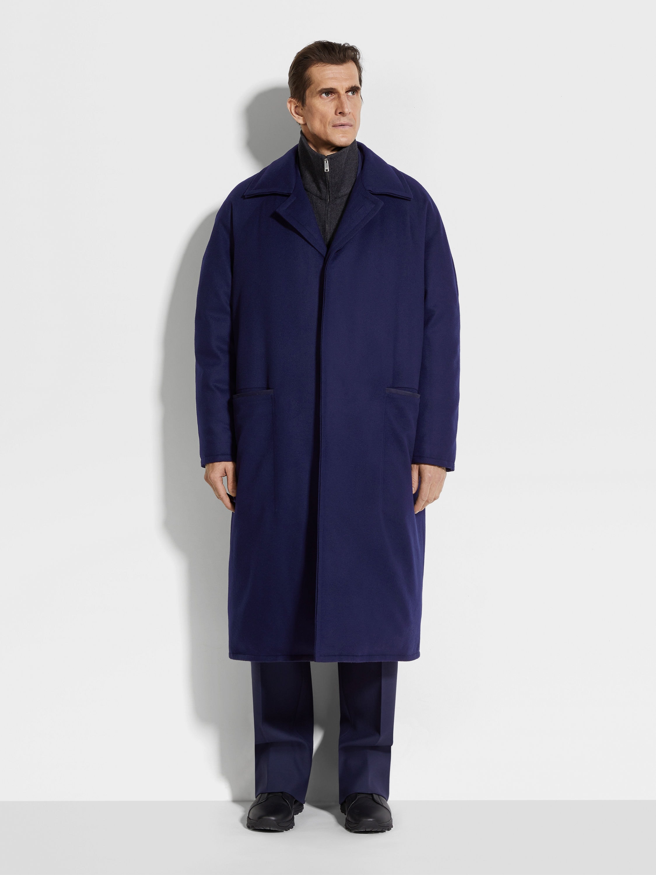 OASI CASHMERE ELEMENTS COAT - 4
