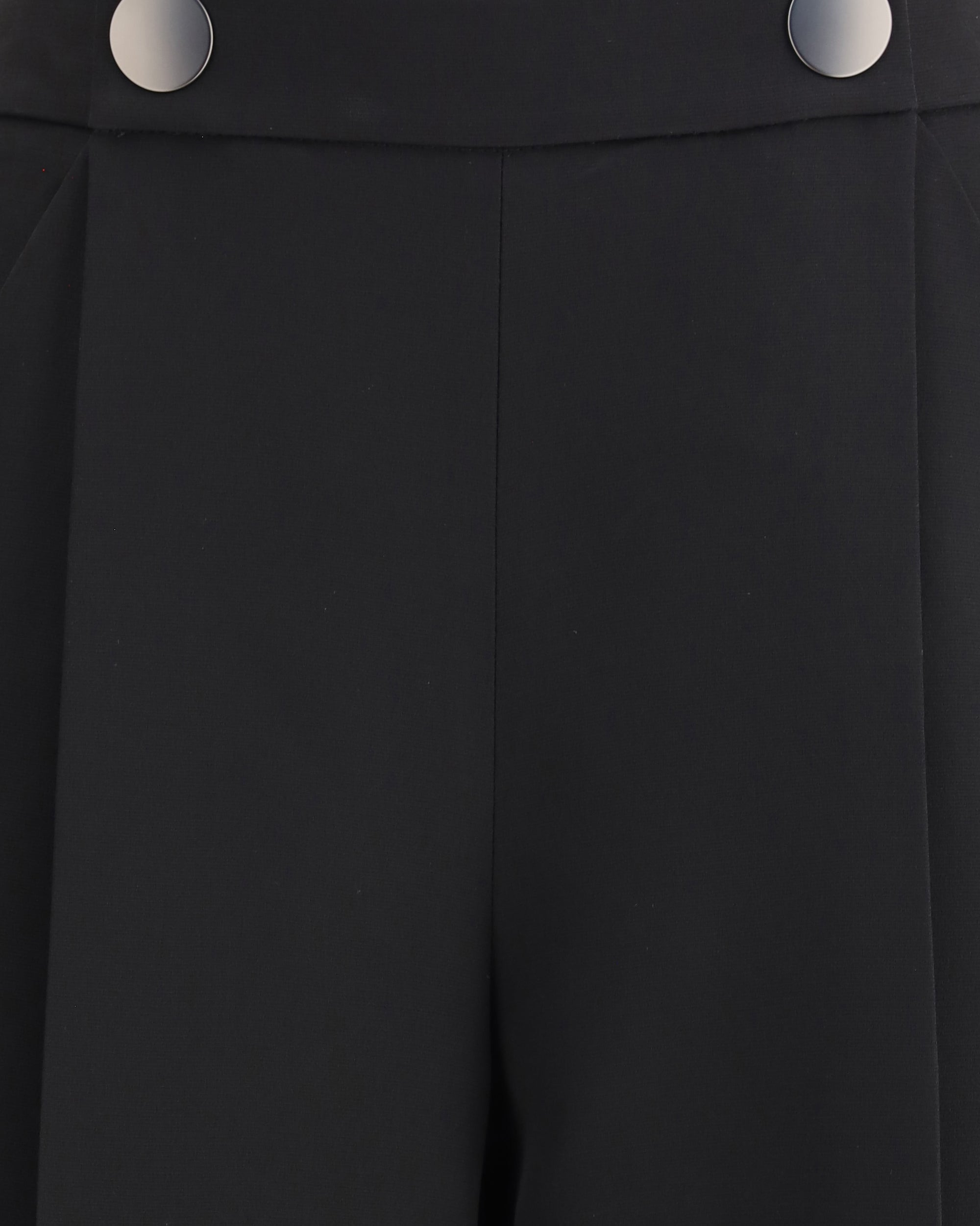 Silk crepe cady one-dart Pants - 3
