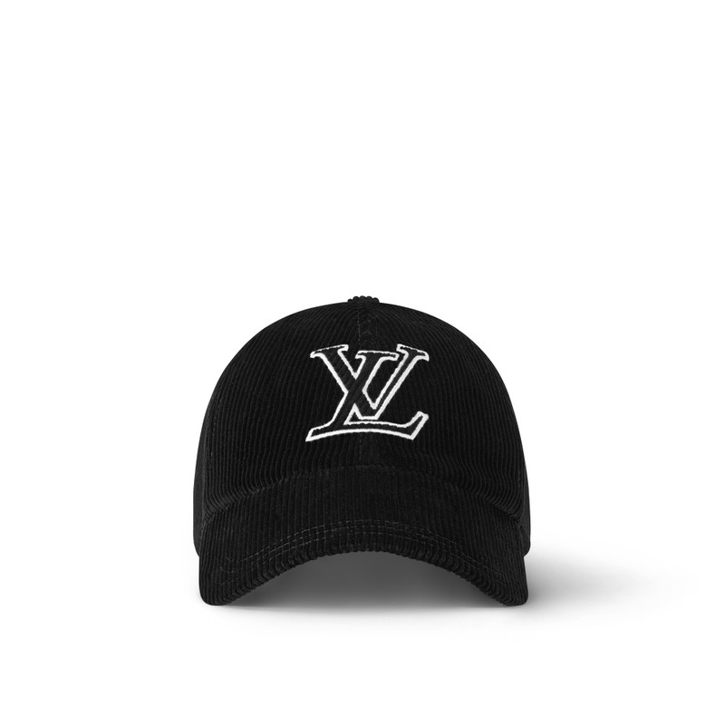 LV Signature Corduroy Cap 1