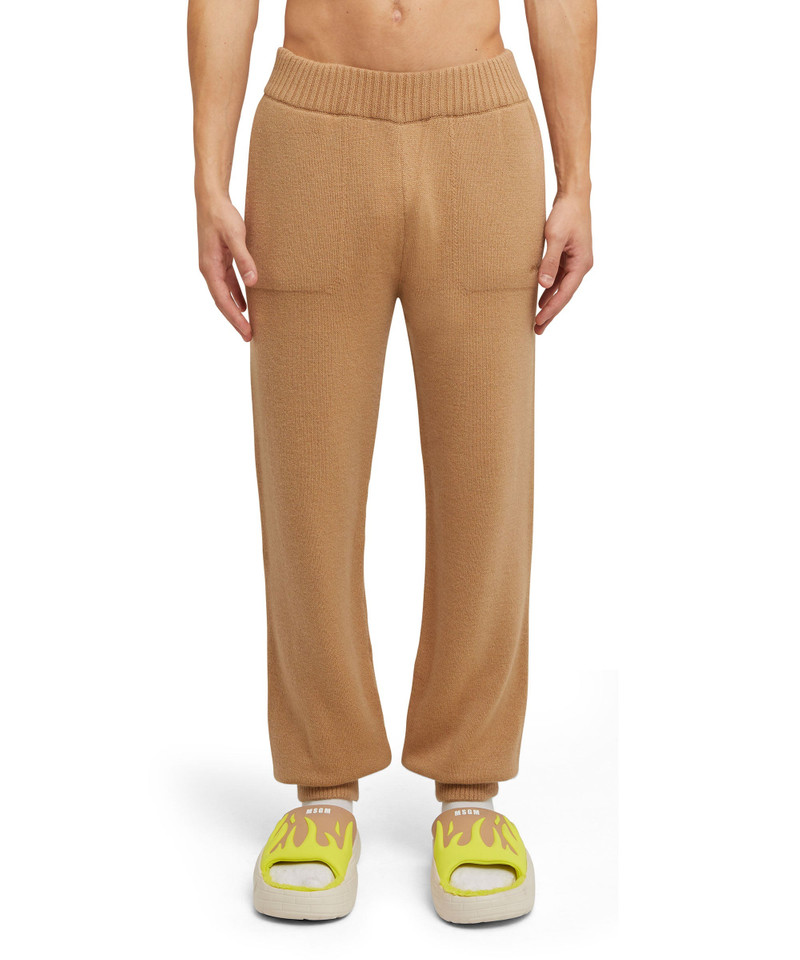 Cashmere blend track pants 7