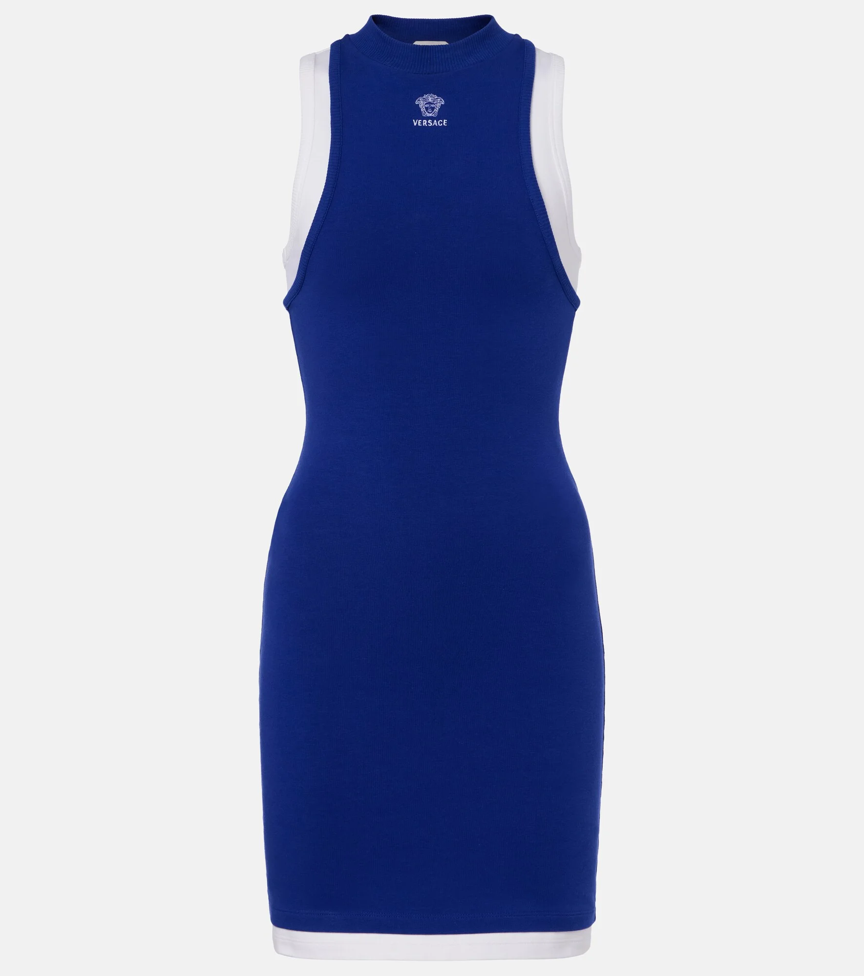Medusa cotton-blend minidress - 1