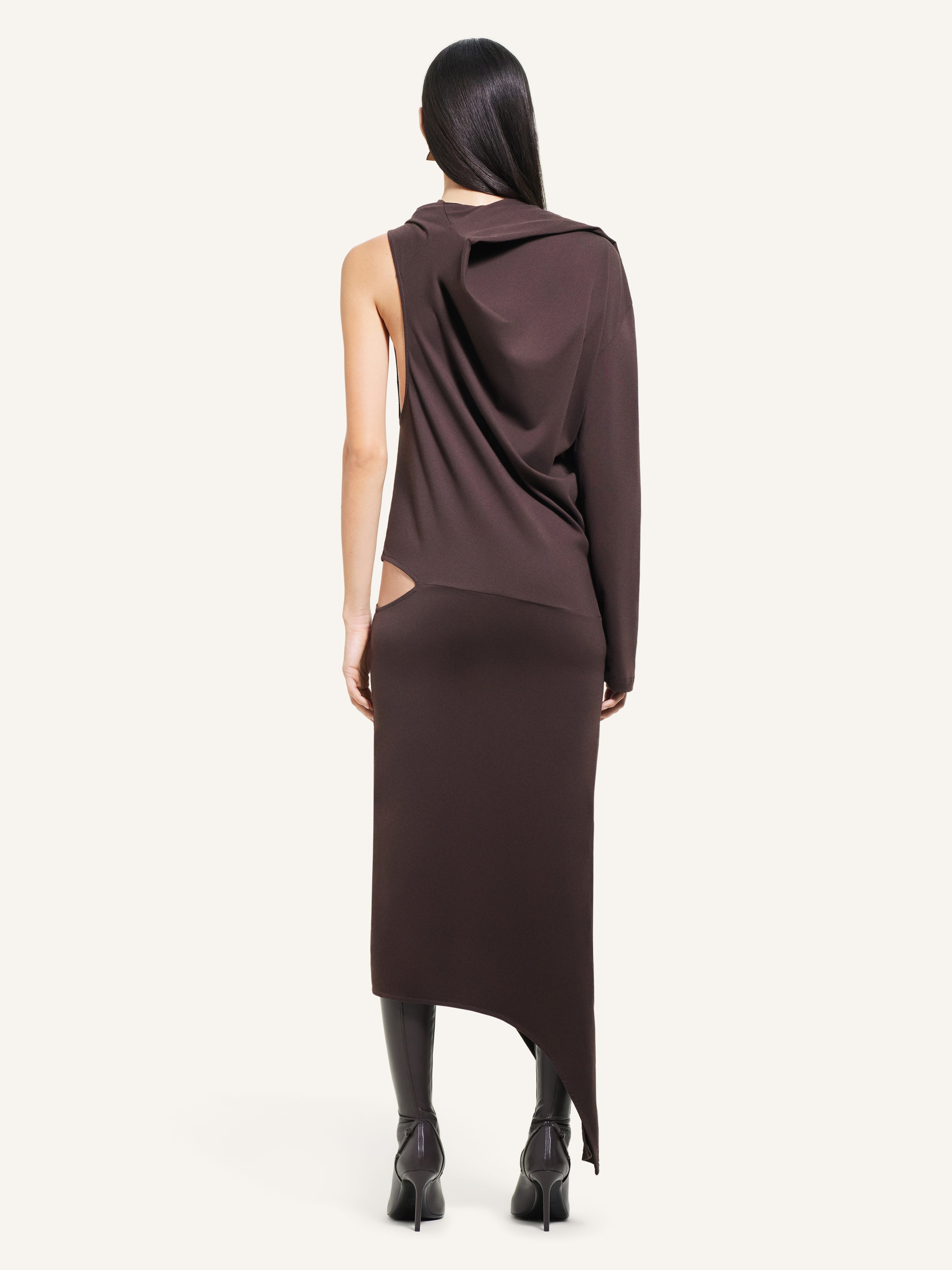 ワンピース Courreges Off Shoulder Dress courrèges OFF SHOULDER DRESS | REVERSIBLE