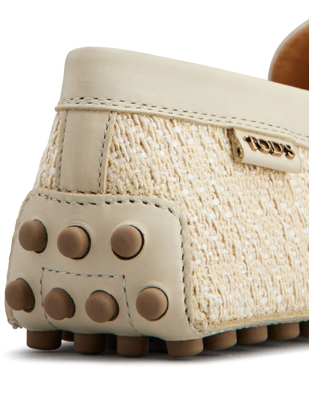 tweed loafers - 5