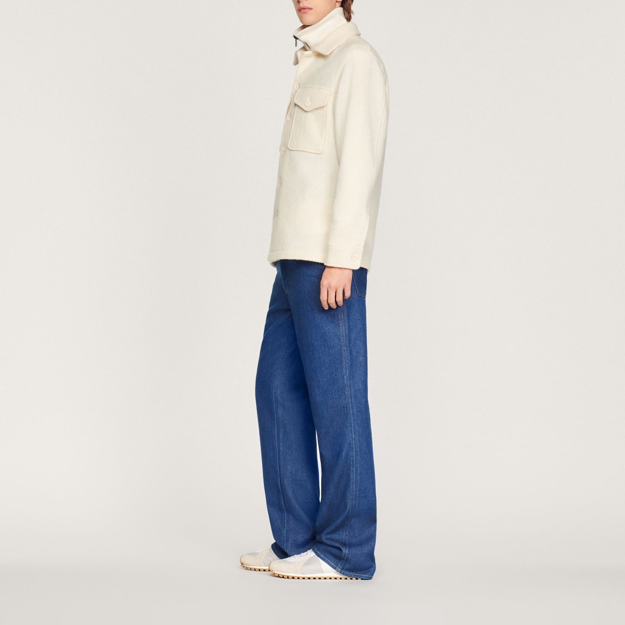 Boiled wool overshirt - 7