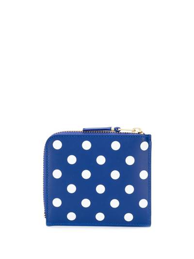 Comme Des Garçons dotted pattern wallet outlook