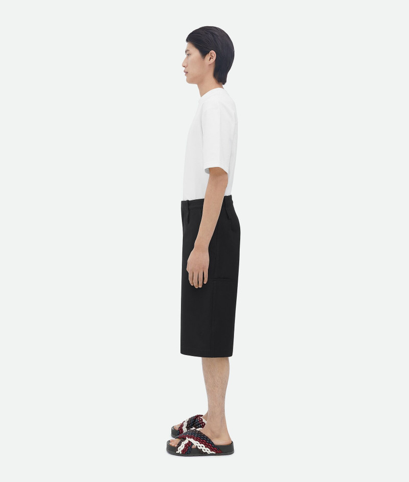Bottega Veneta Cotton Twill Shorts outlook