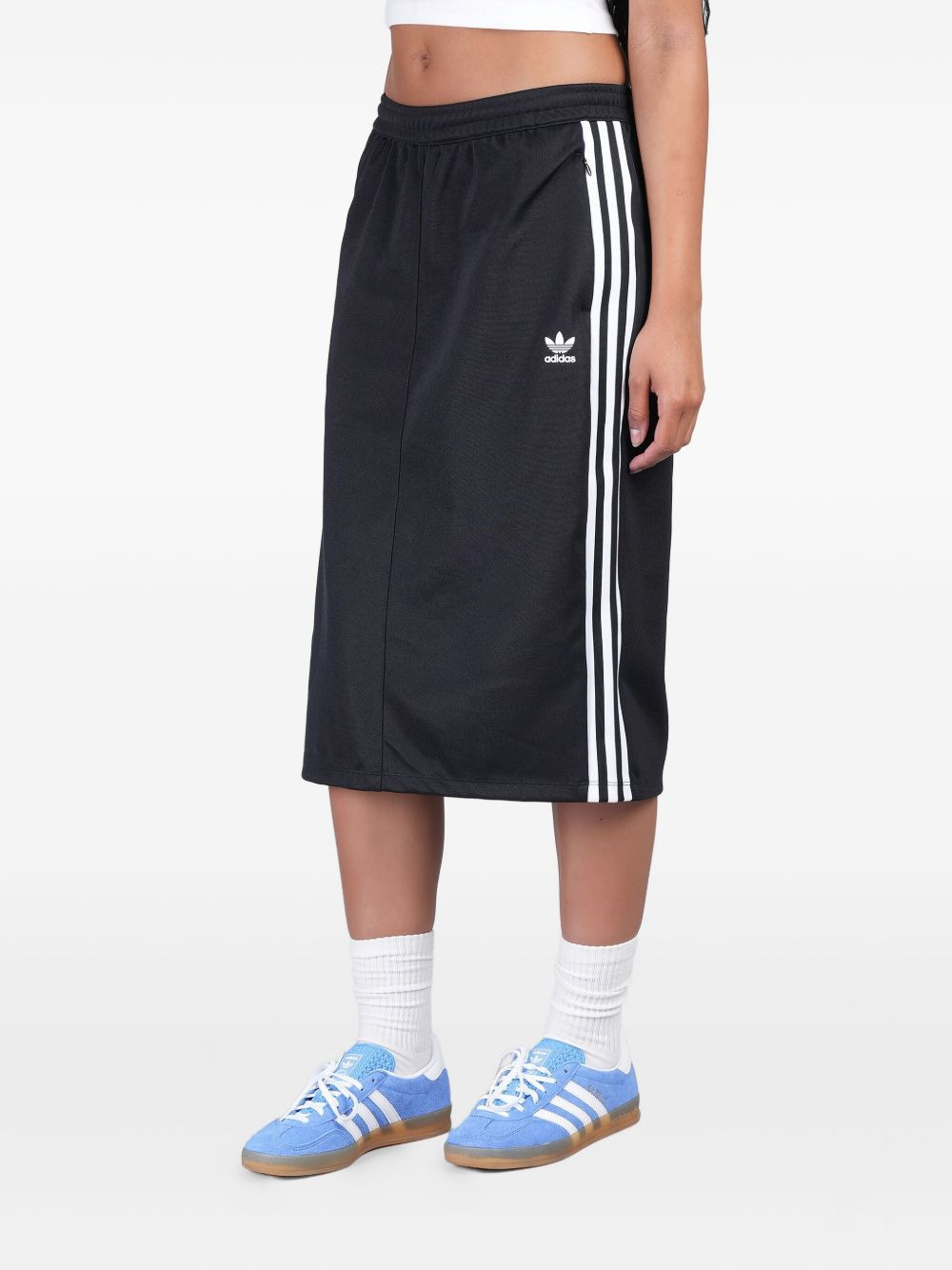 cotton-blend skirt - 3